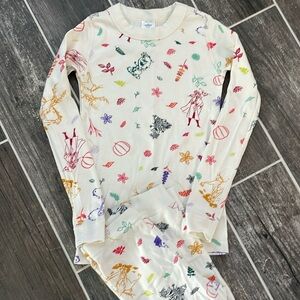 Hanna Andersson Frozen II long sleeve and pants pj set size 8